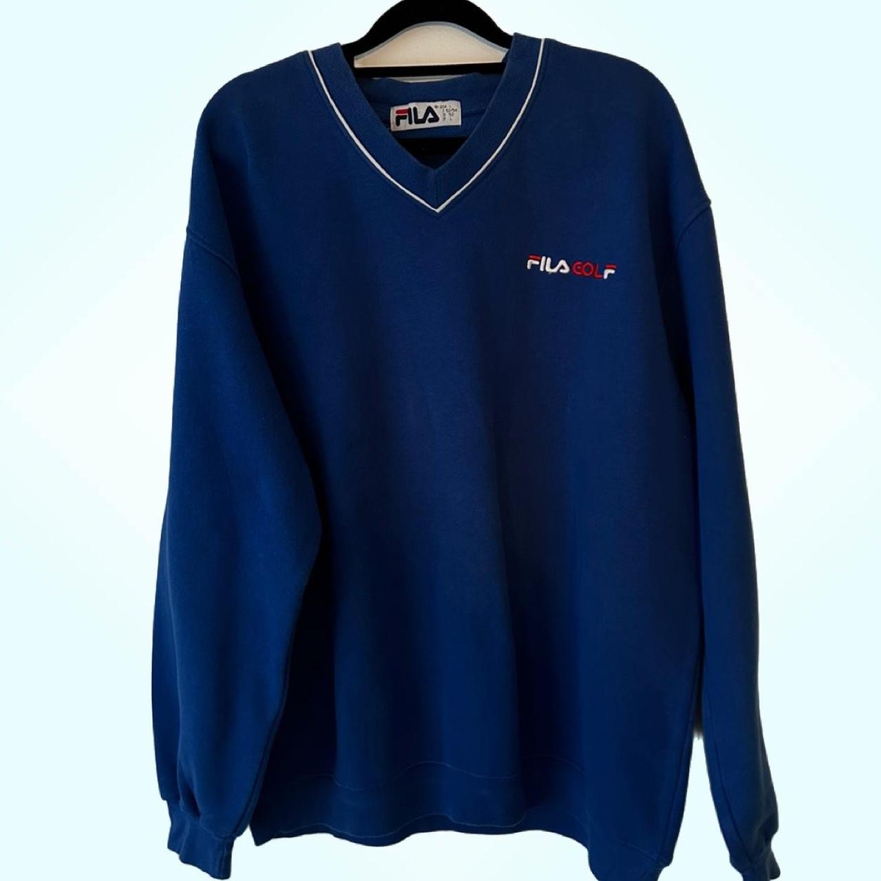 Fila v neck clearance sweater