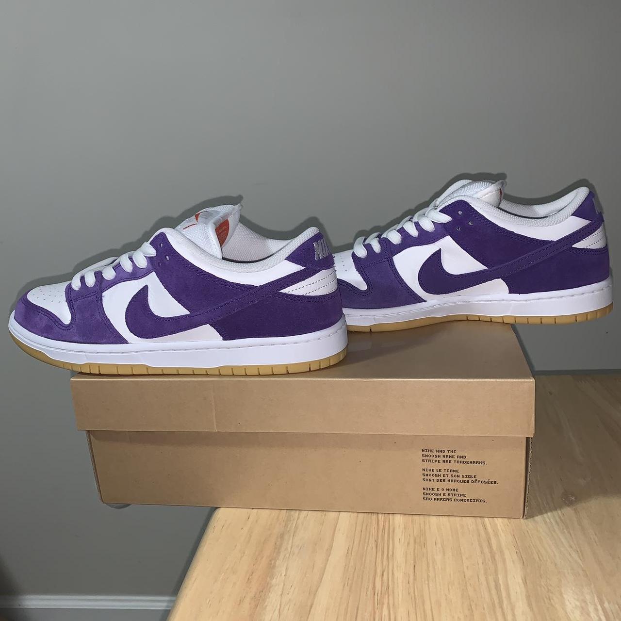 Nike SB Dunk Low Pro ISO Orange Label Court Purple Men's - DV5464