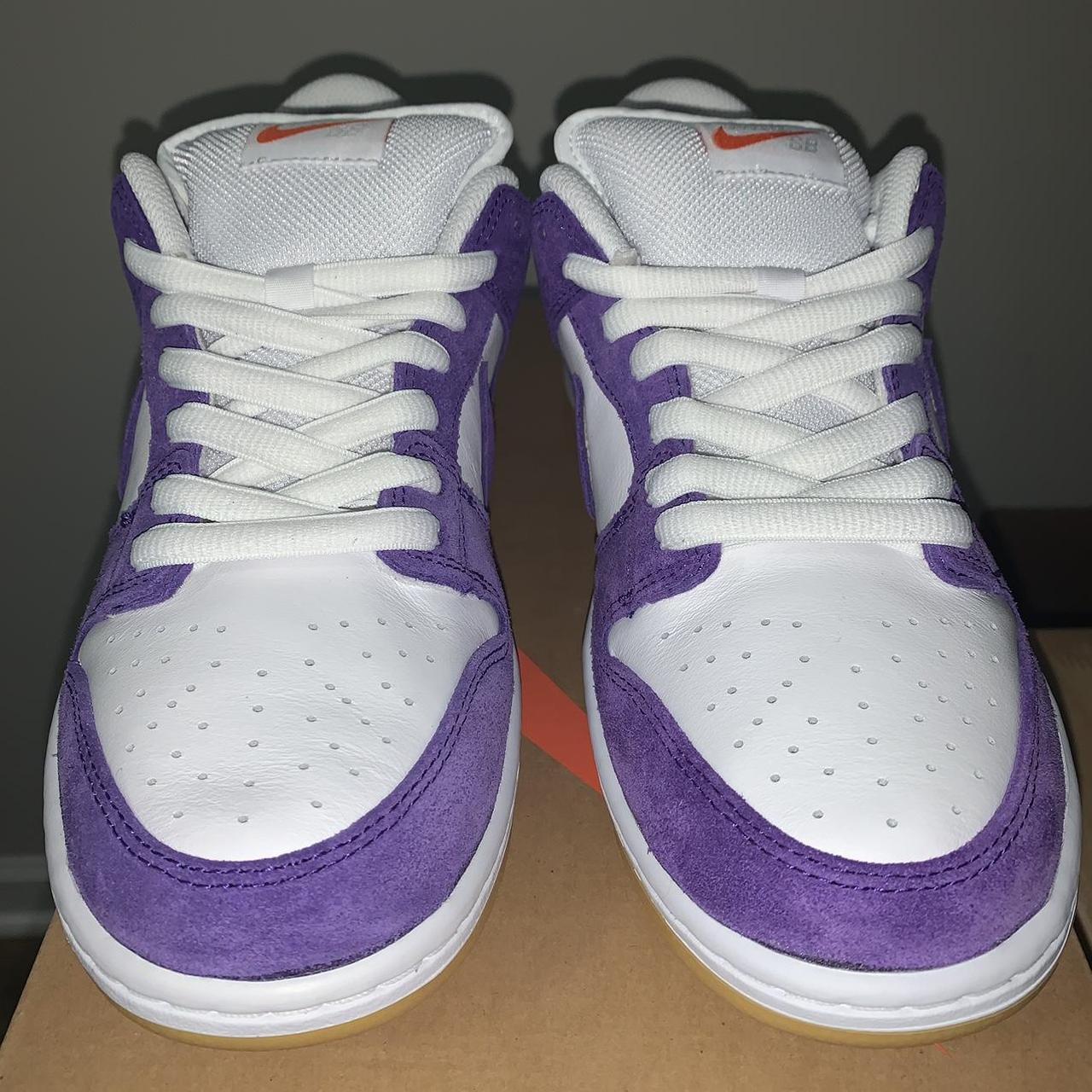 Nike SB Dunk Low Pro ISO Orange Label Court Purple Men's - DV5464-500 - US