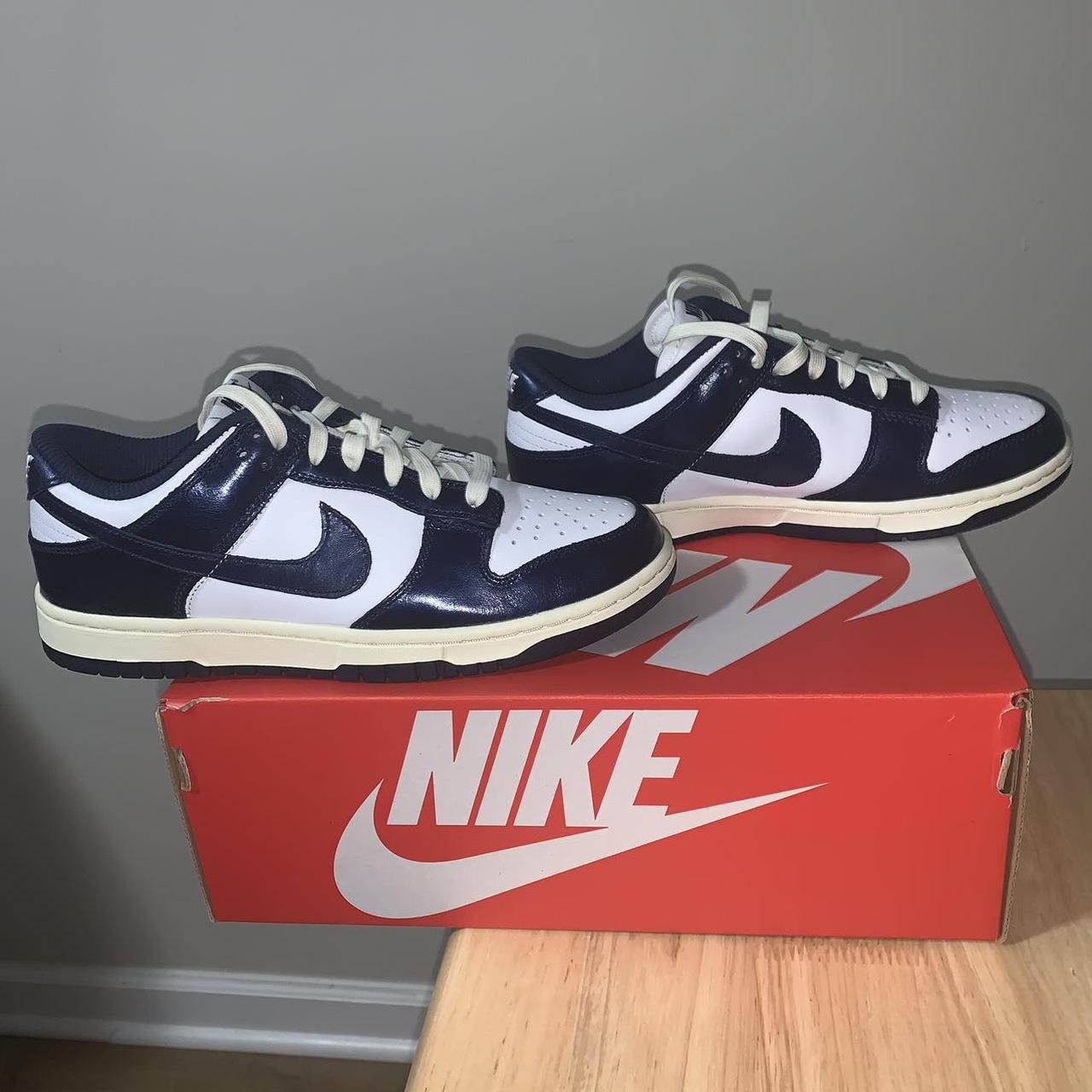 Nike Vintage Navy Dunk Low Shoes