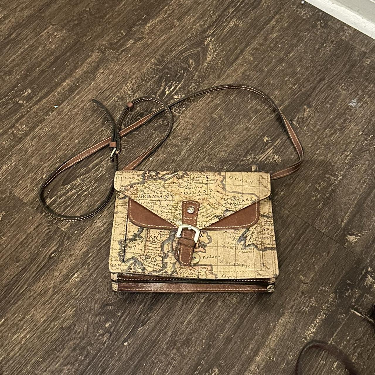 Patricia Nash Map Handbag Comes With Original Depop   P0 