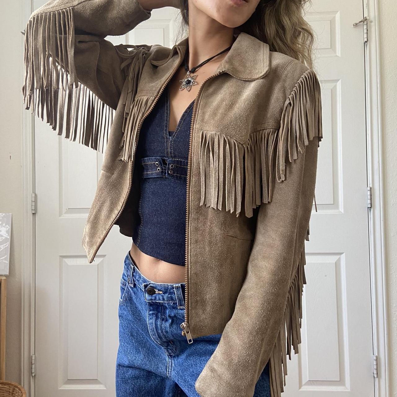 Fringe Suede Jacket