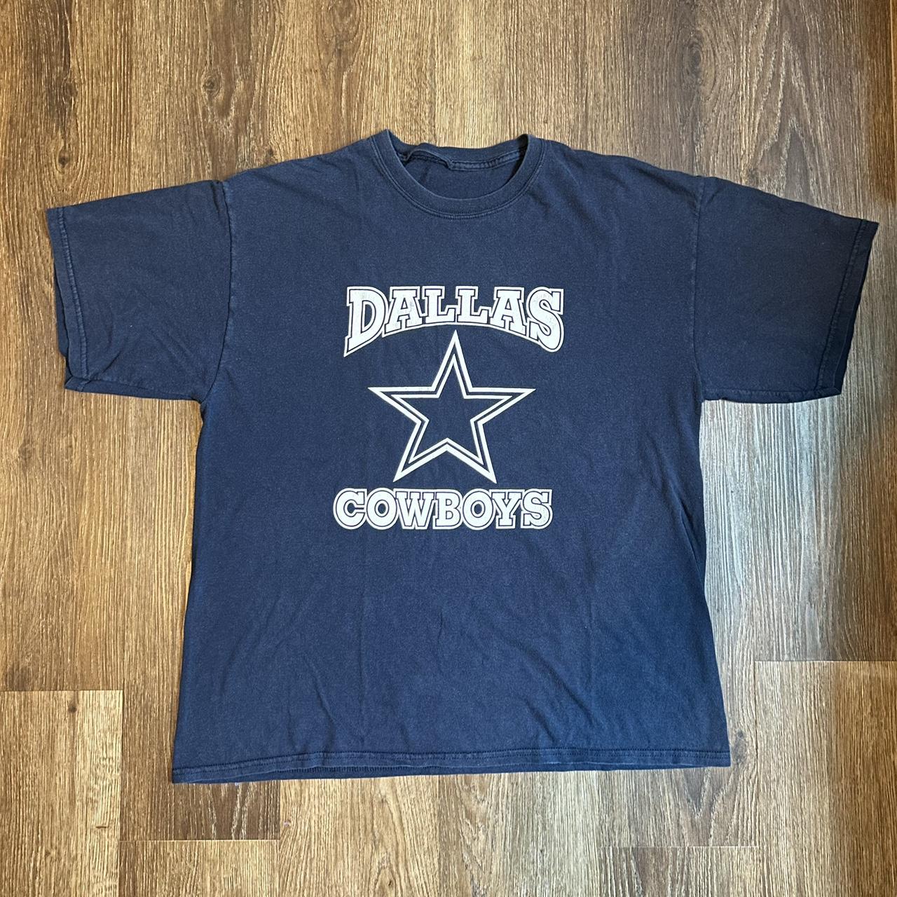 Vintage NFL gray Dallas Cowboys tshirt Size: 2XL / - Depop