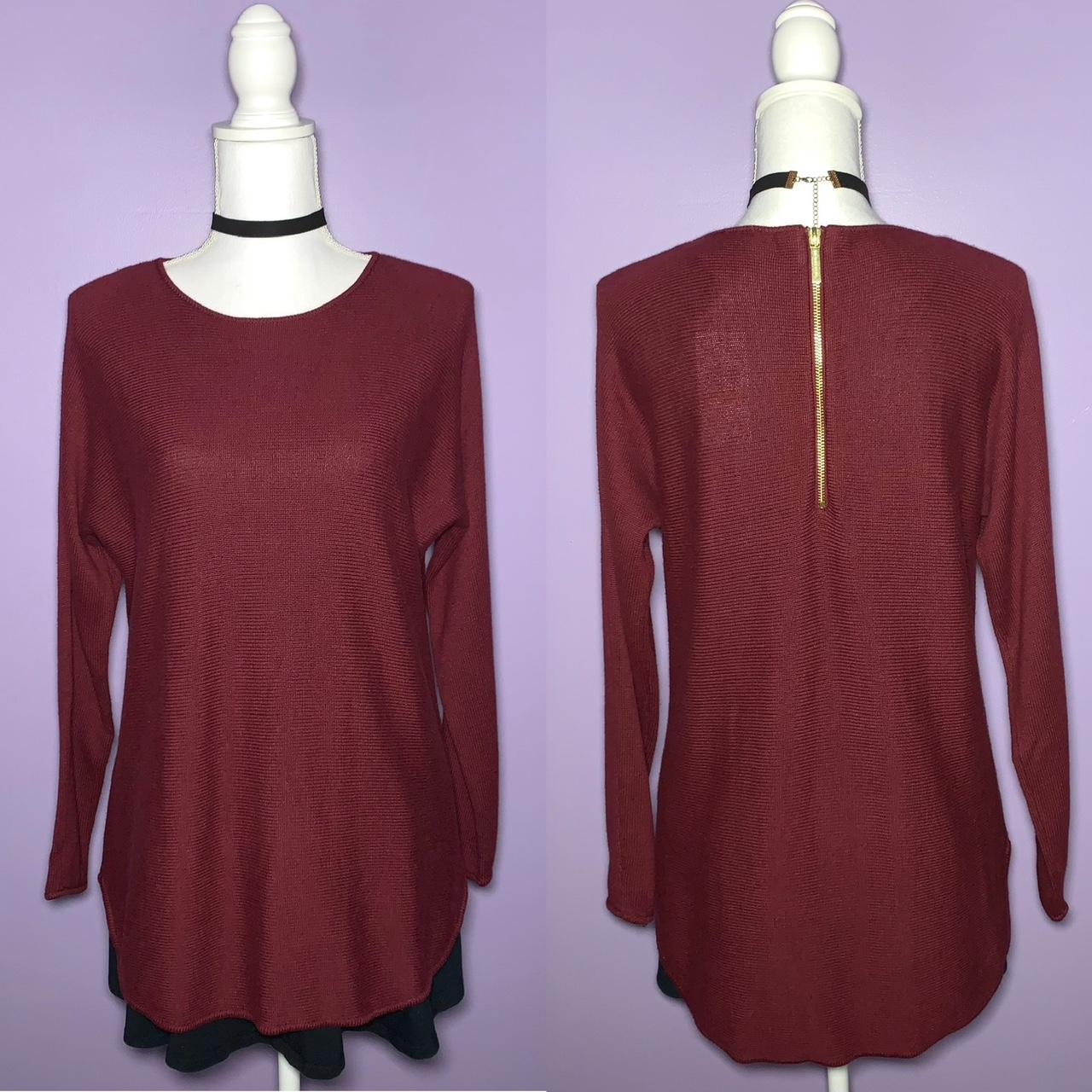 NWT Michael Kors maroon offers sweater