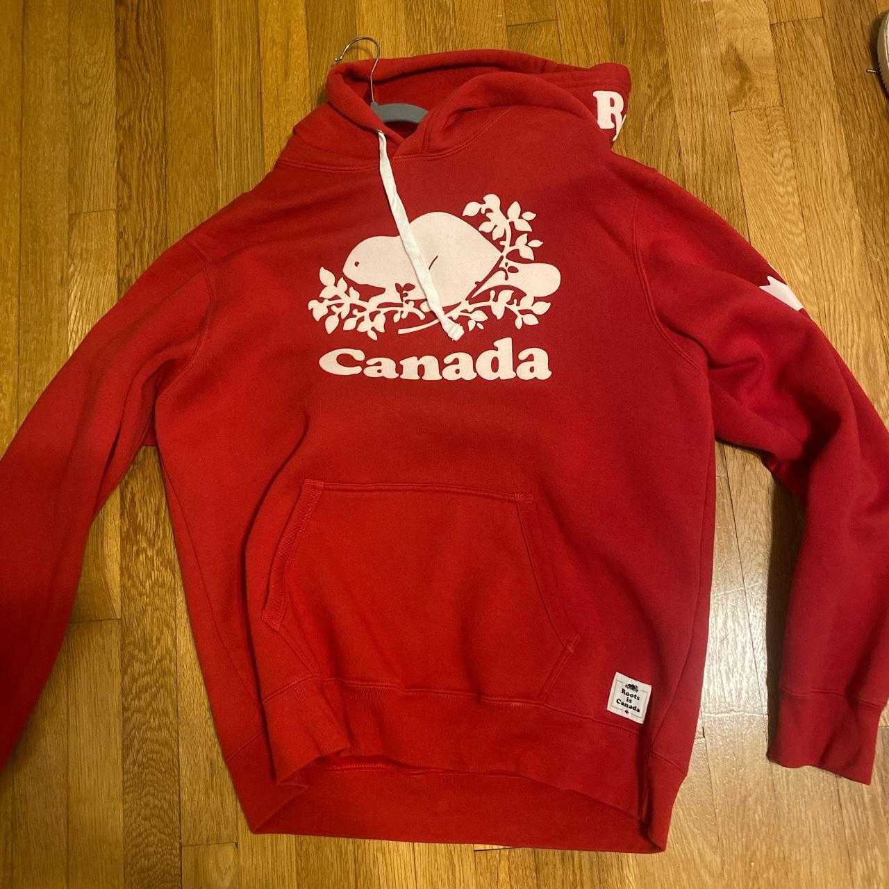 Red deals roots hoodie