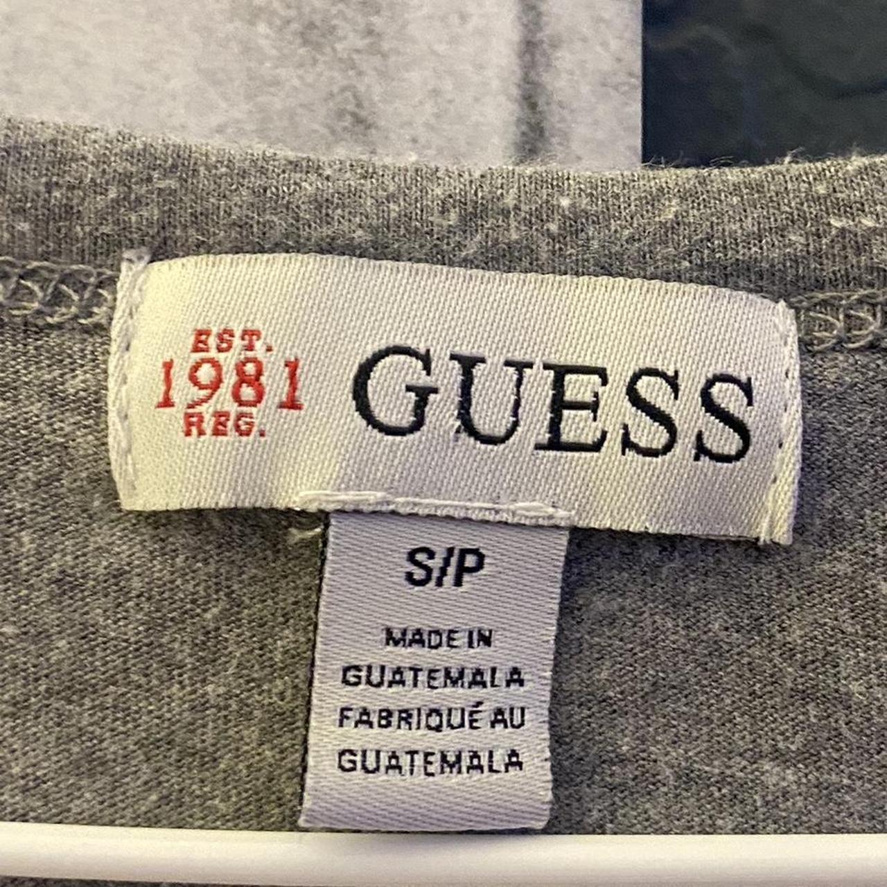 Guess embellished tee. great quality, no flaws. size... - Depop