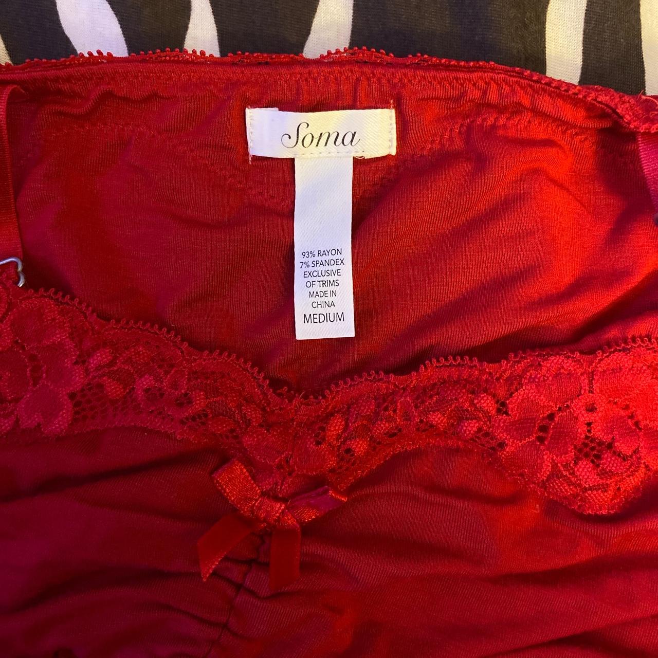 Super cute red babydoll tank. Please message me if... Depop