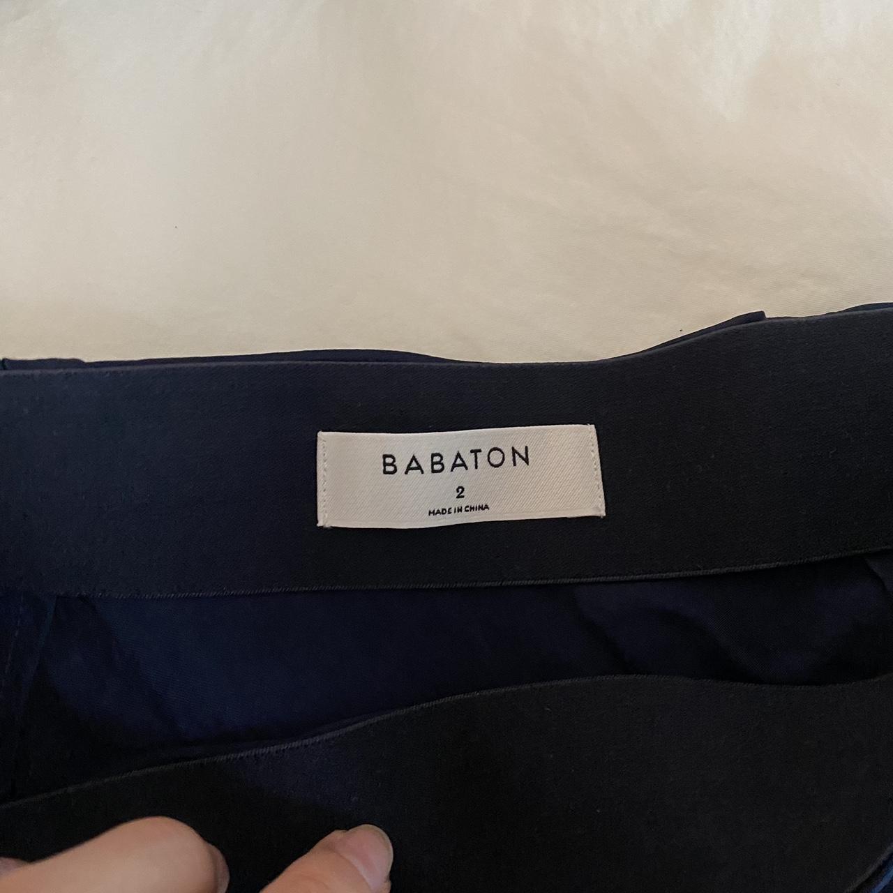 Aritzia Women's Blue and Navy Skirt | Depop