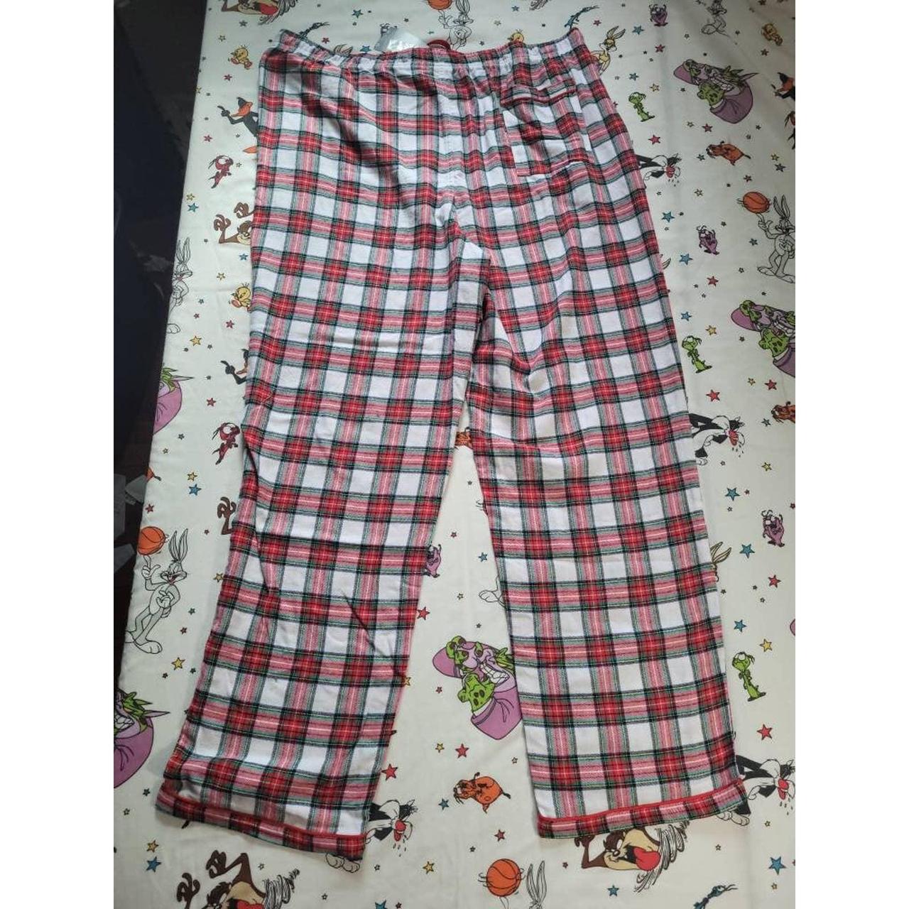 Walt Disney Mickey Plaid Pajama pants 2X Brand new... - Depop