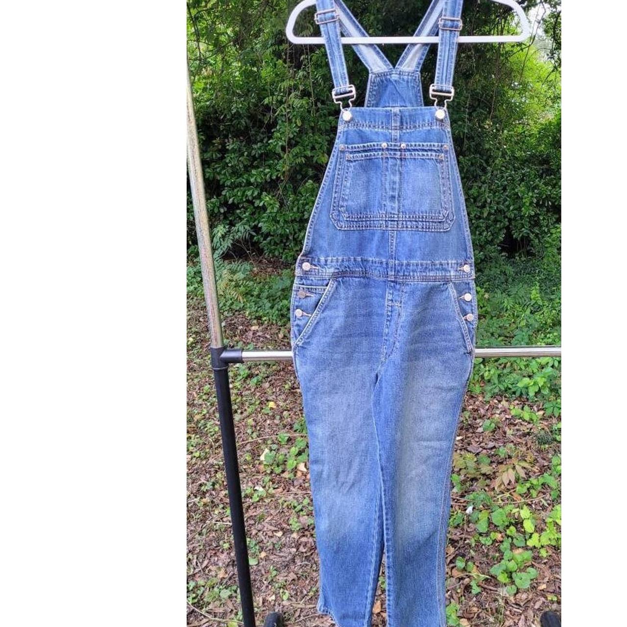 Gap Men's Blue Dungareesoveralls Depop