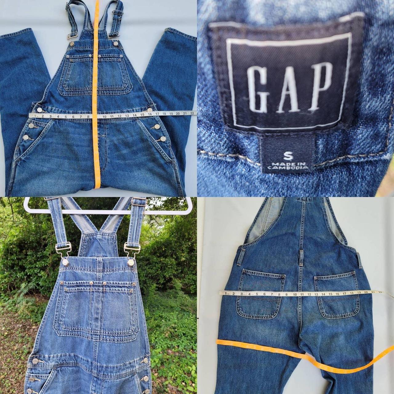 Gap Men's Blue Dungareesoveralls Depop