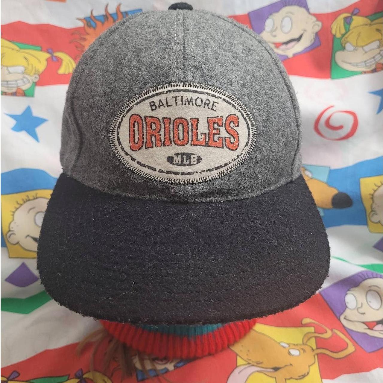 New Era MLB Baltimore Orioles Baseball Hat Retro - Depop