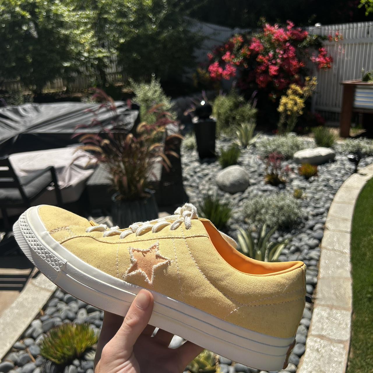 Converse one star hot sale sunbaked yellow