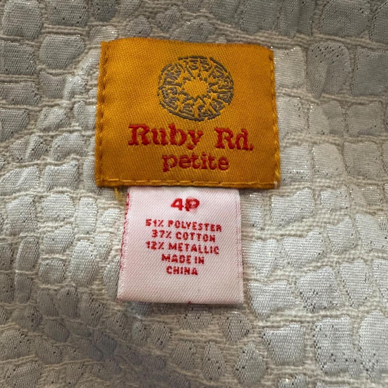 Ruby Rd. Women's Blazer Jacket - Cream - 4 – Ruby… - image 2