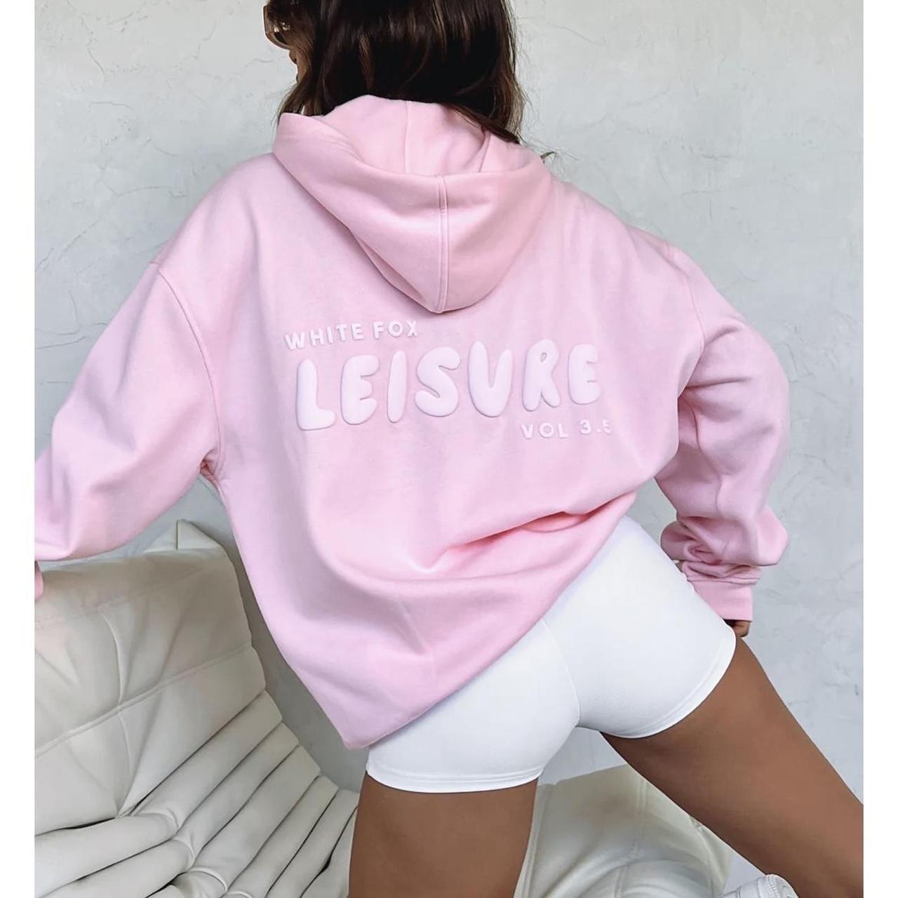 Pink White Fox hoodie size xs/s just bought the... Depop