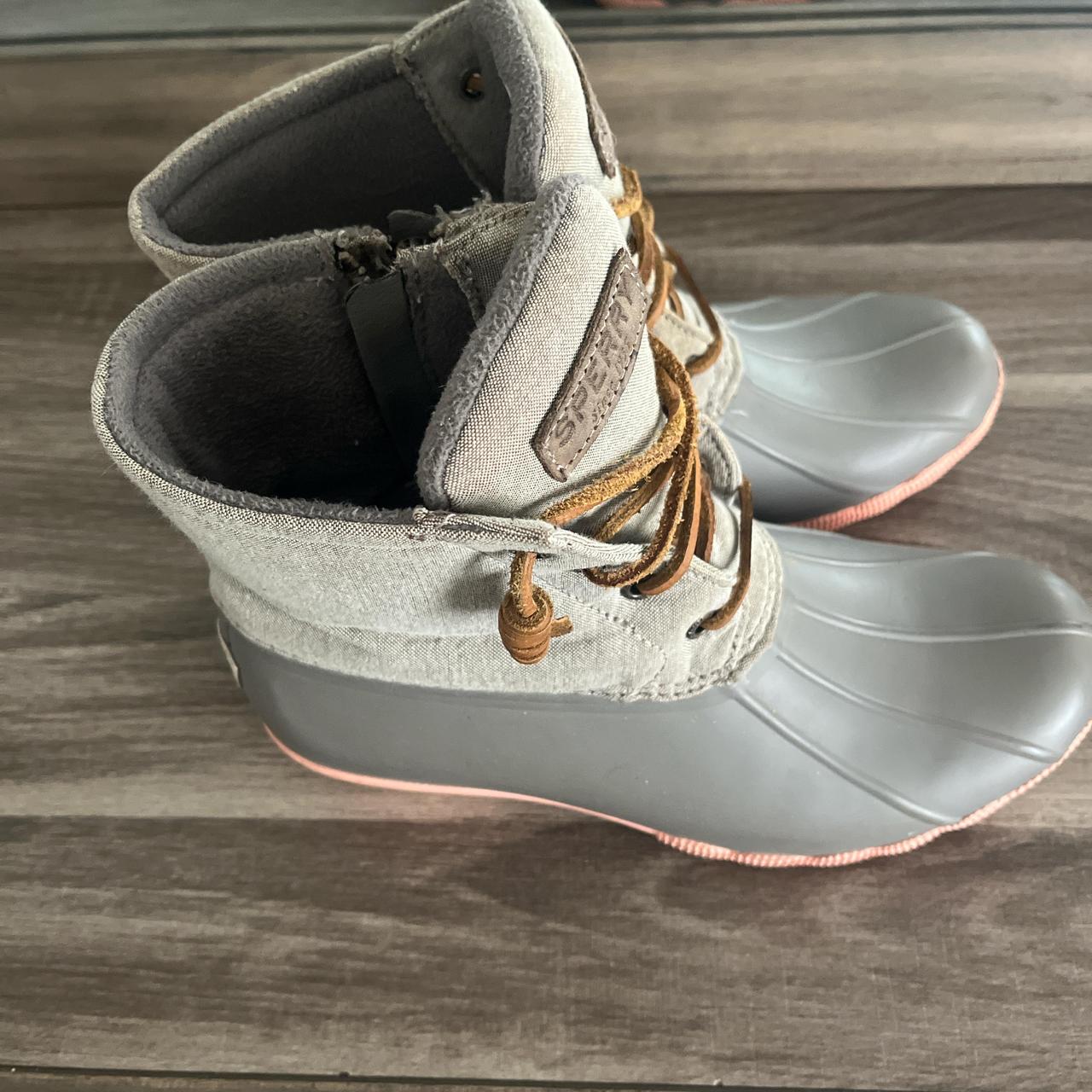 sperry duck boots women pink