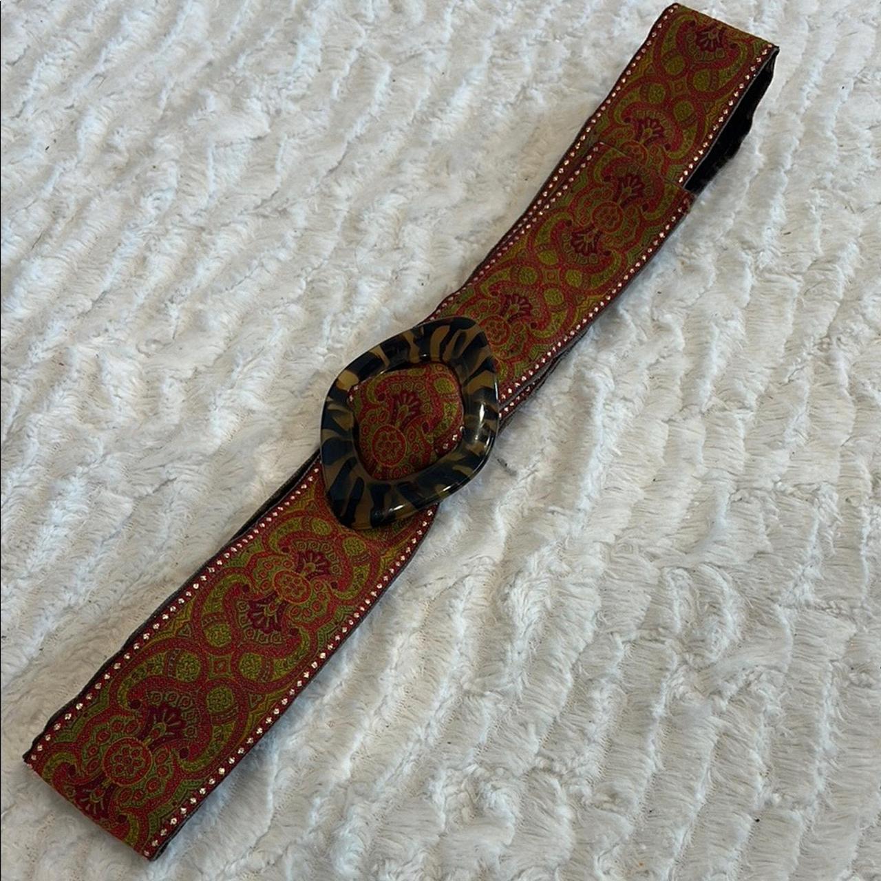 Source Unknown Women's Belt - Red/Brown – Vintage… - image 1
