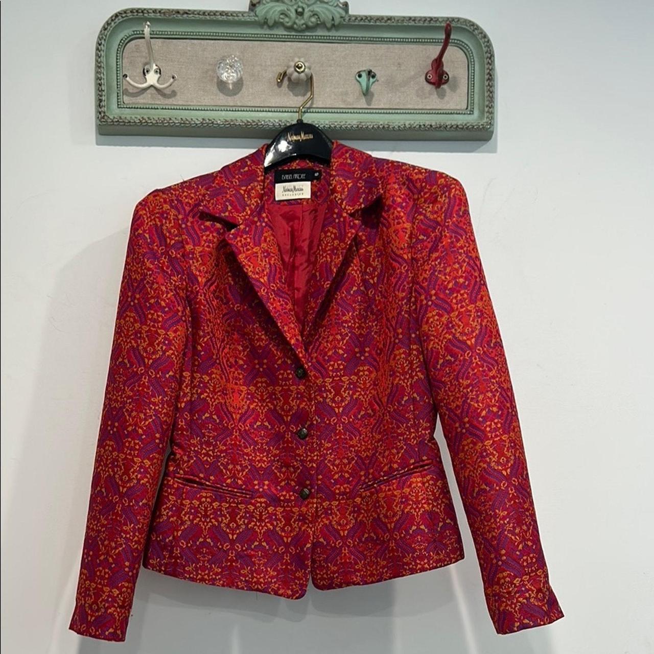 Source Unknown Women's Blazer Jacket - Red/Orange… - image 1