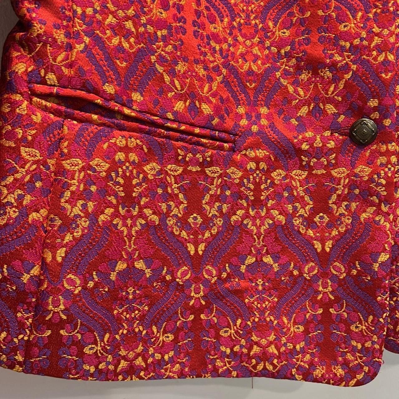 Source Unknown Women's Blazer Jacket - Red/Orange… - image 4