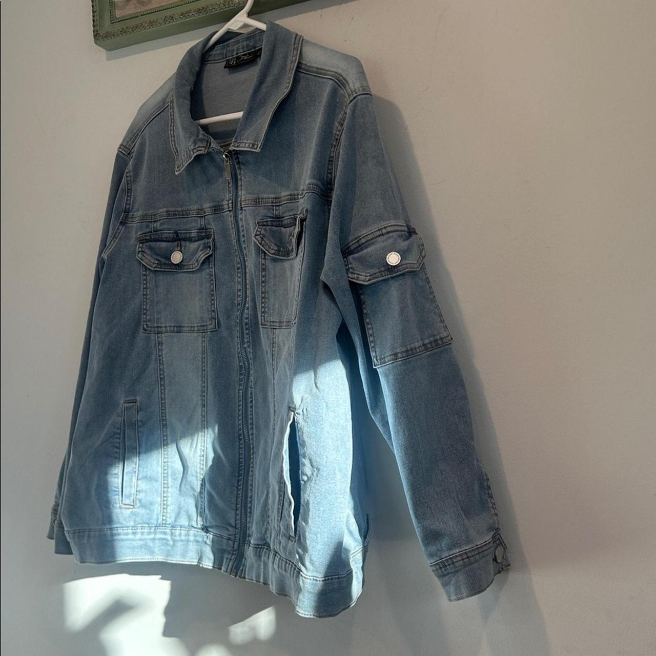 Source Unknown Women's Jacket - Blue/Silver - XXL… - image 4