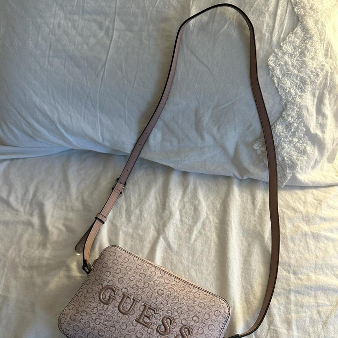 Guess Los Angeles Rodney Crossbody Bag Light Rose Guess Logo New With Tag