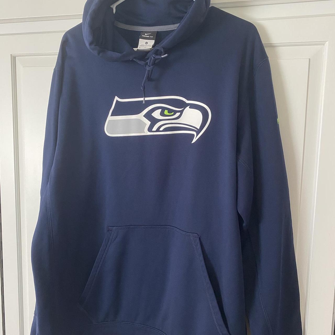 Nike Seahawks Hoodie Sweatshirt Adult Small Mens - Depop