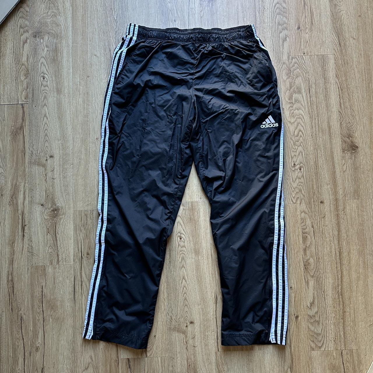 Adidas retro Y2K Trackpants. Cool casual... - Depop