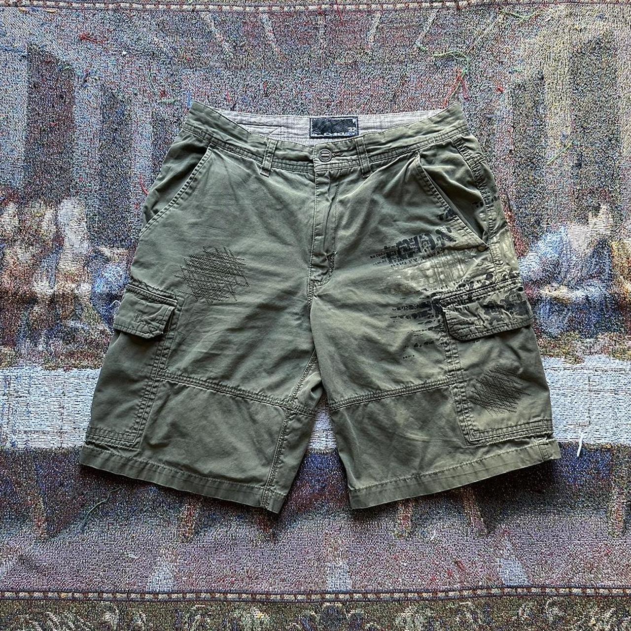 Crazy Y2K Oakley Software cargo shorts. Never seen... - Depop