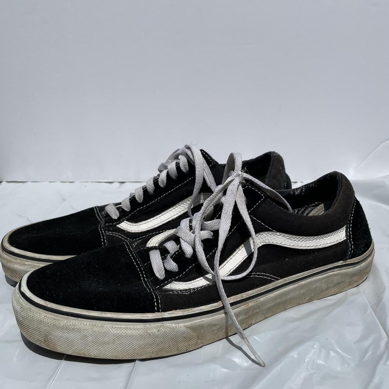 Black Vans Old Skools, Men’s 11, Used Condition but... - Depop