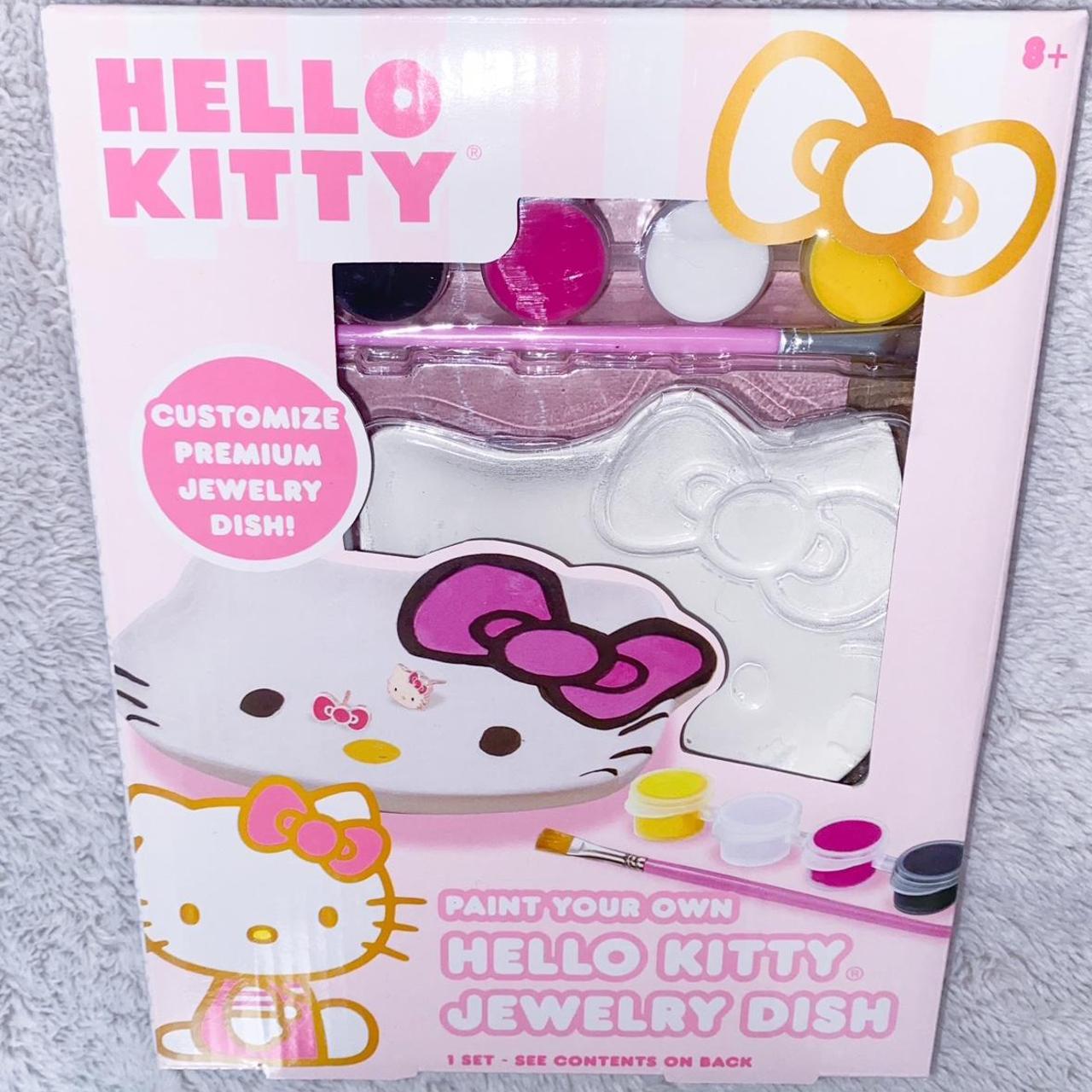 Hello Kitty Paint Your Own Jewelry Kit. Hello Kitty Jewelry Dish. Sanrio  Jewelry