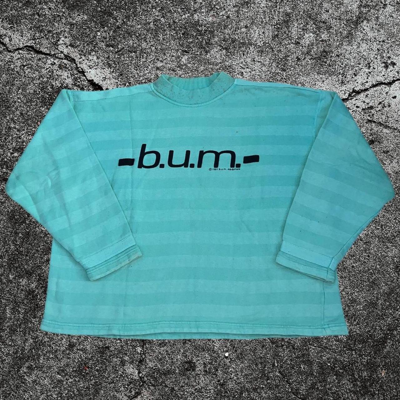 1991 Bum Equipment Pullover Size : L... - Depop