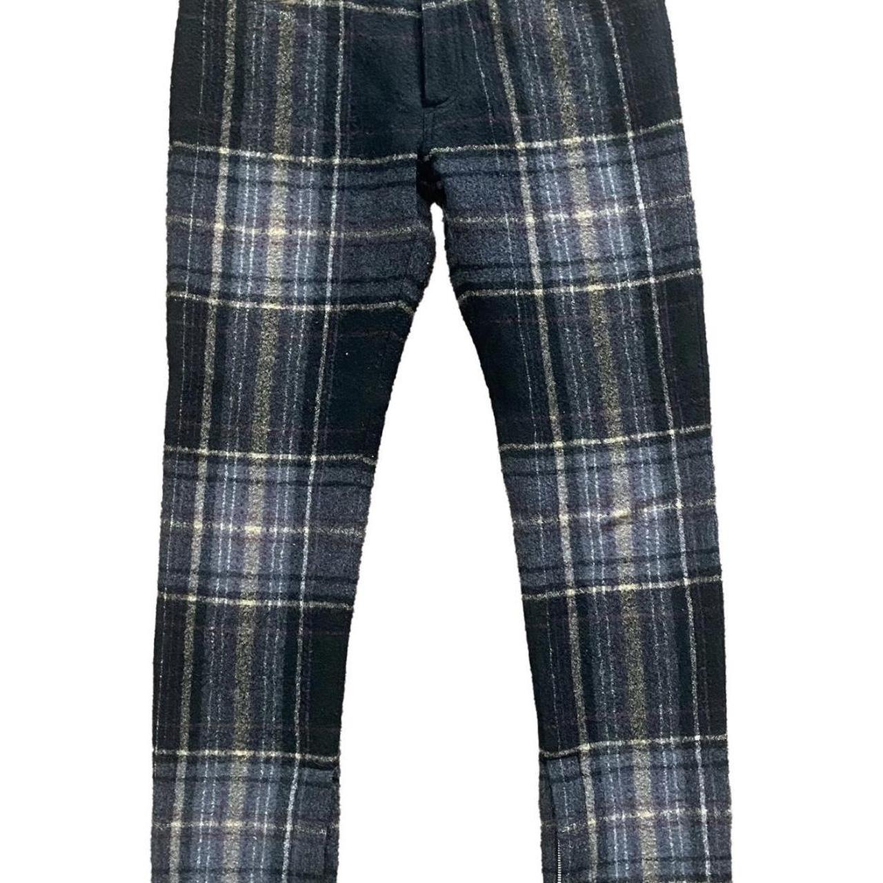 Undercover Wool Plaid Pants AW04 But Beautiful