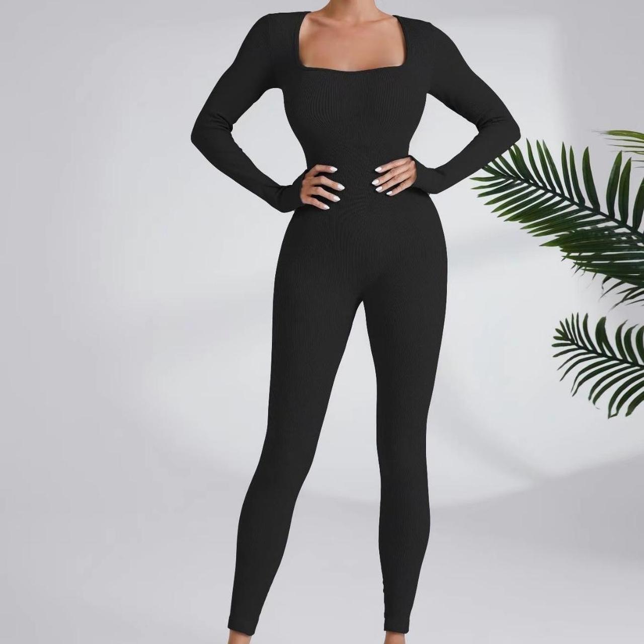 THE tiktok bodysuit/romper one piece suit with... Depop