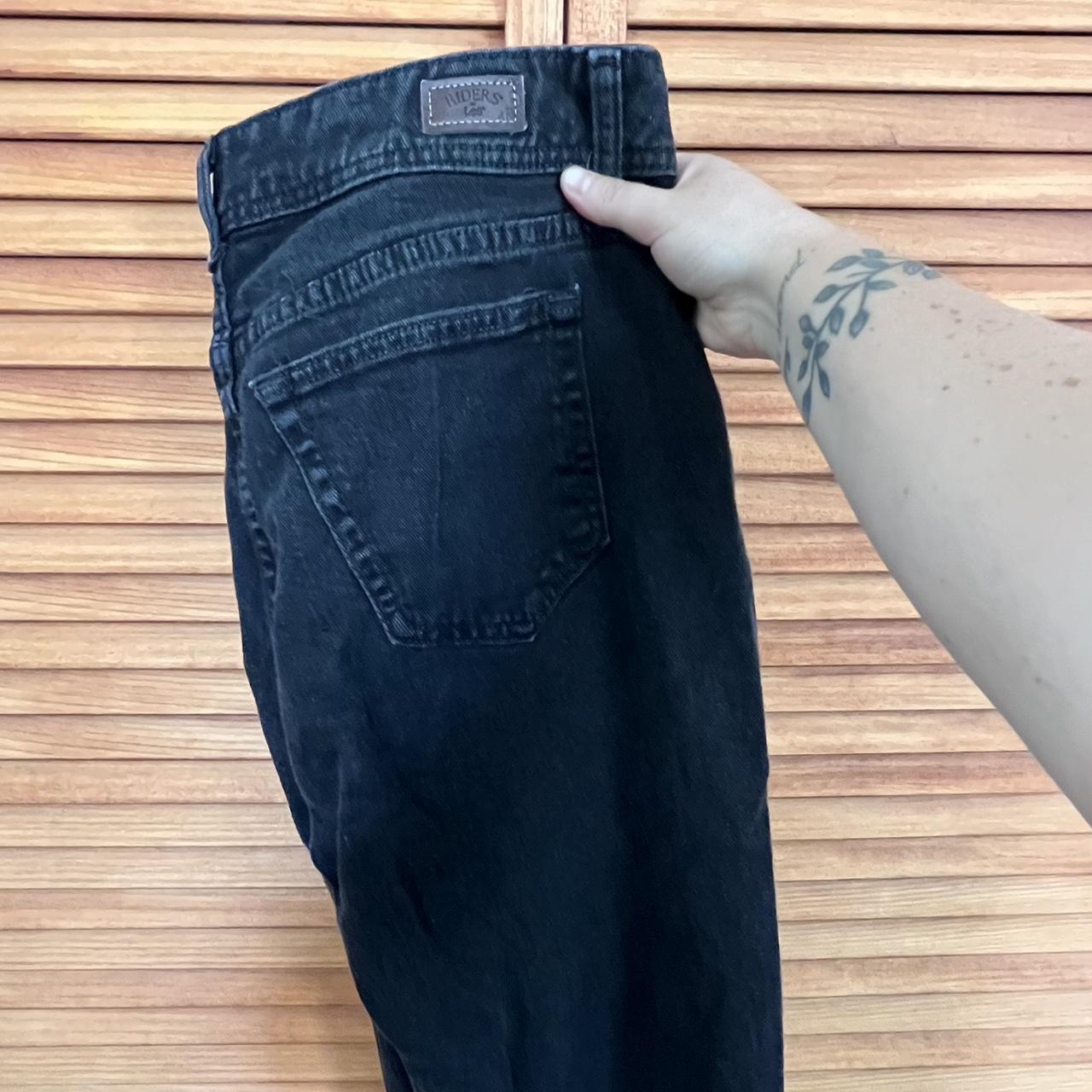 lee riders black pants