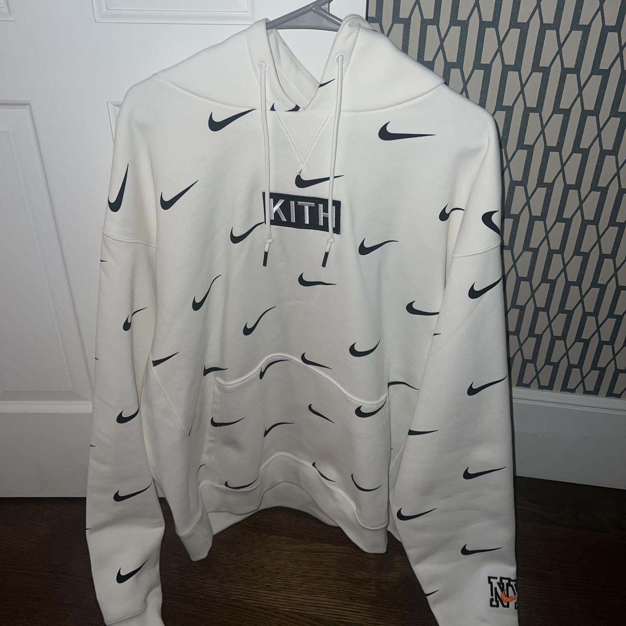Buy Kith & Nike for New York Knicks AOP Hoodie 'Orange' - CZ1749 820