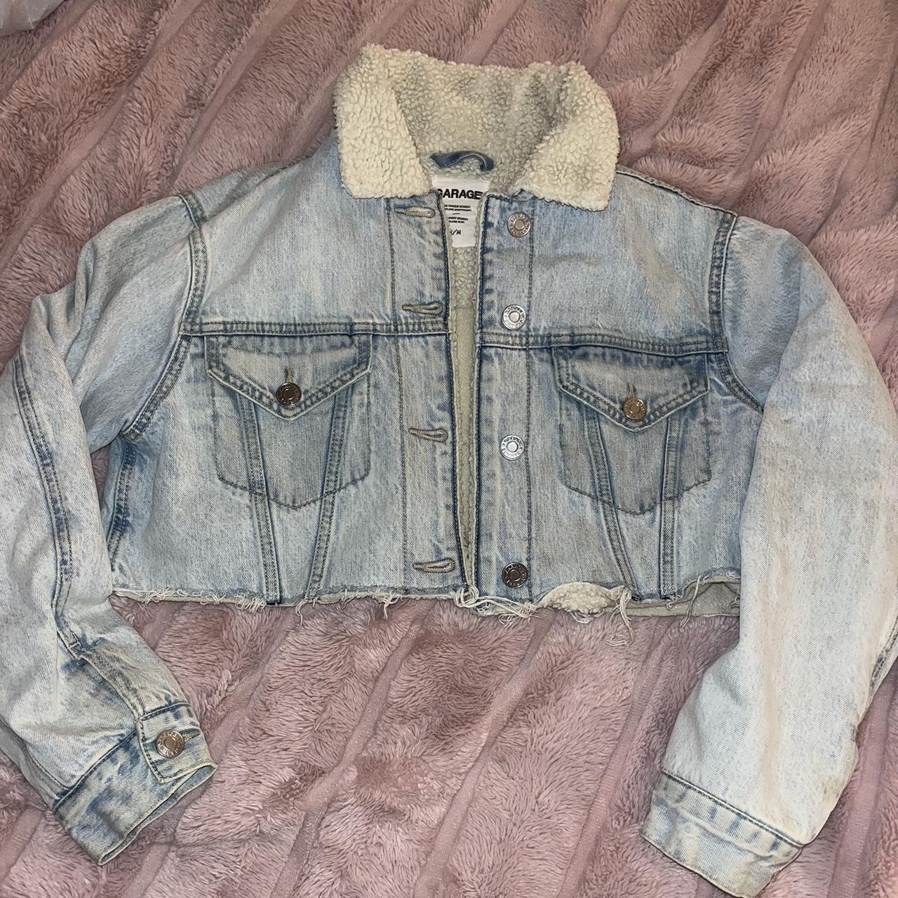 Denim garage clearance jacket