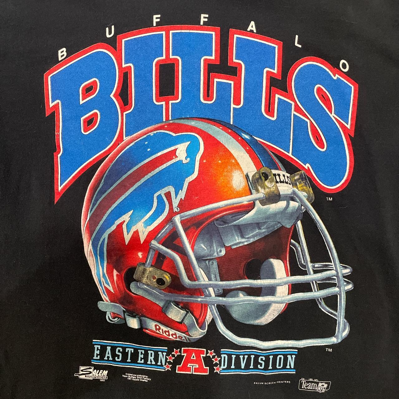 Buffalo Bills Salem Sportswear Big Logo Football Vintage Shirt