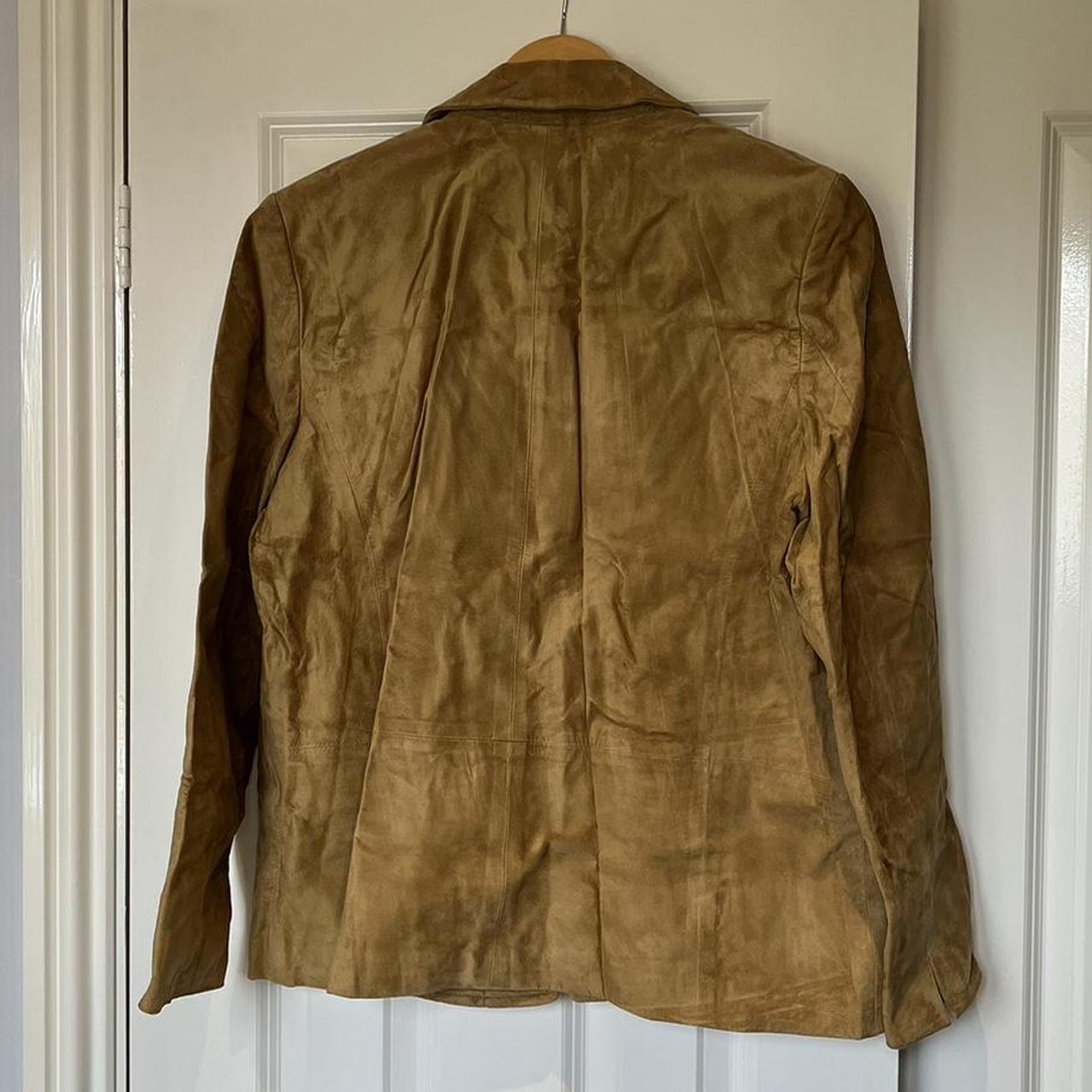 Vintage M&S suede Would fit a size Depop