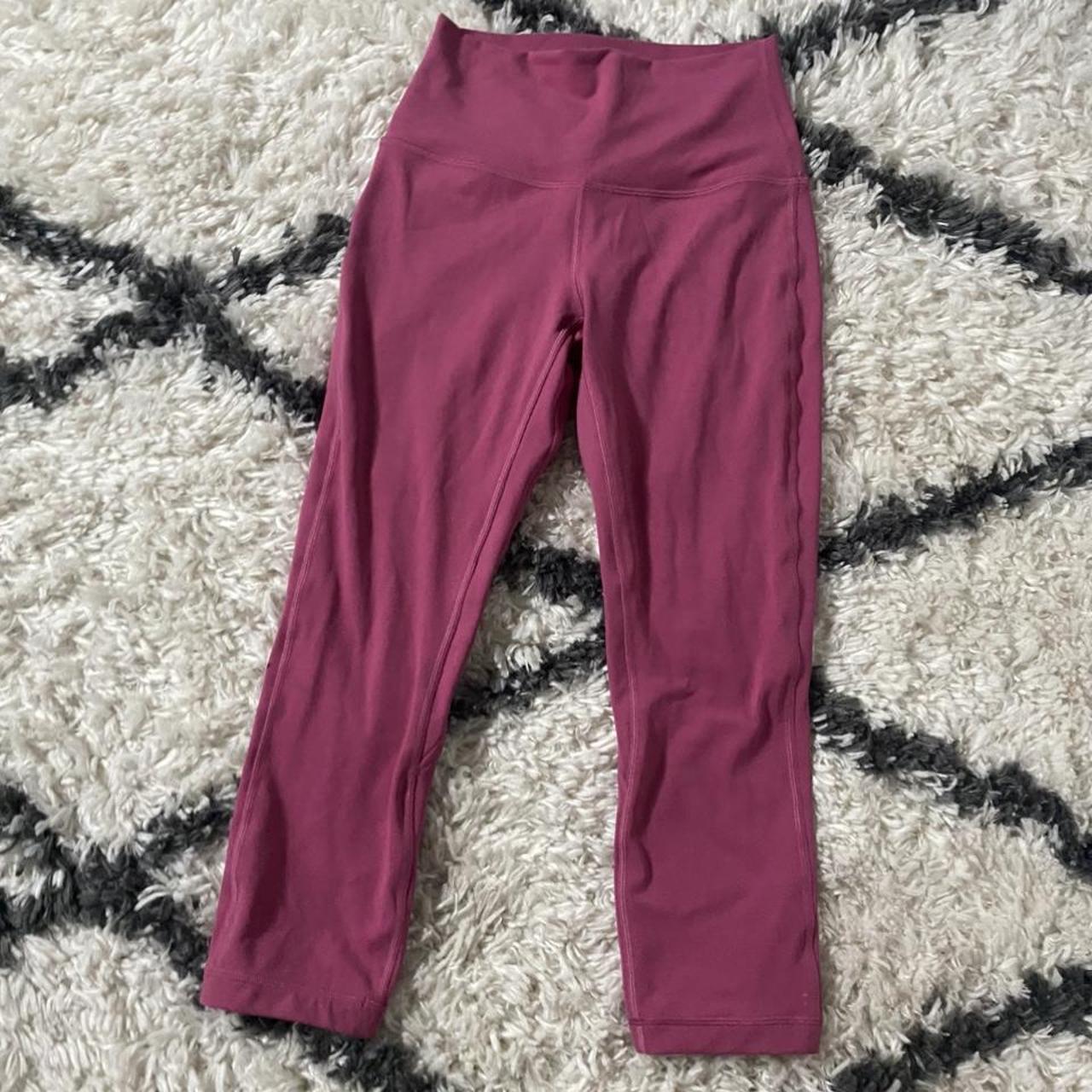 Lululemon Align leggings, Misty Merlot Pink. Size 2. - Depop