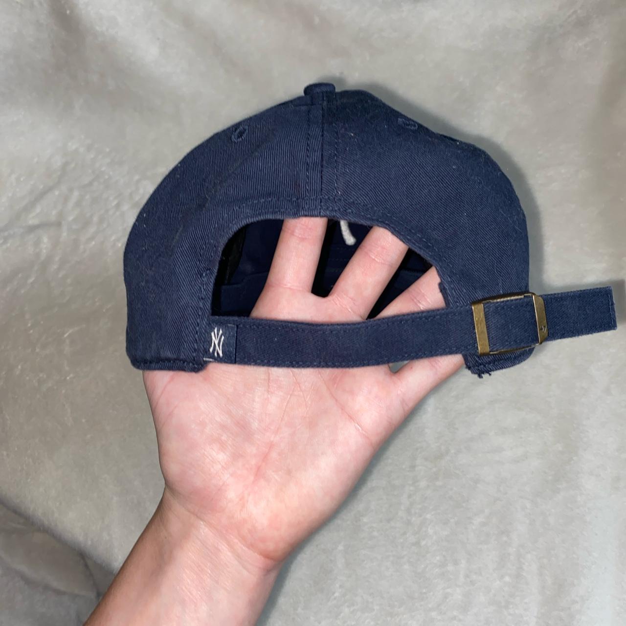 new york yankees navy blue baseball hat bought... Depop