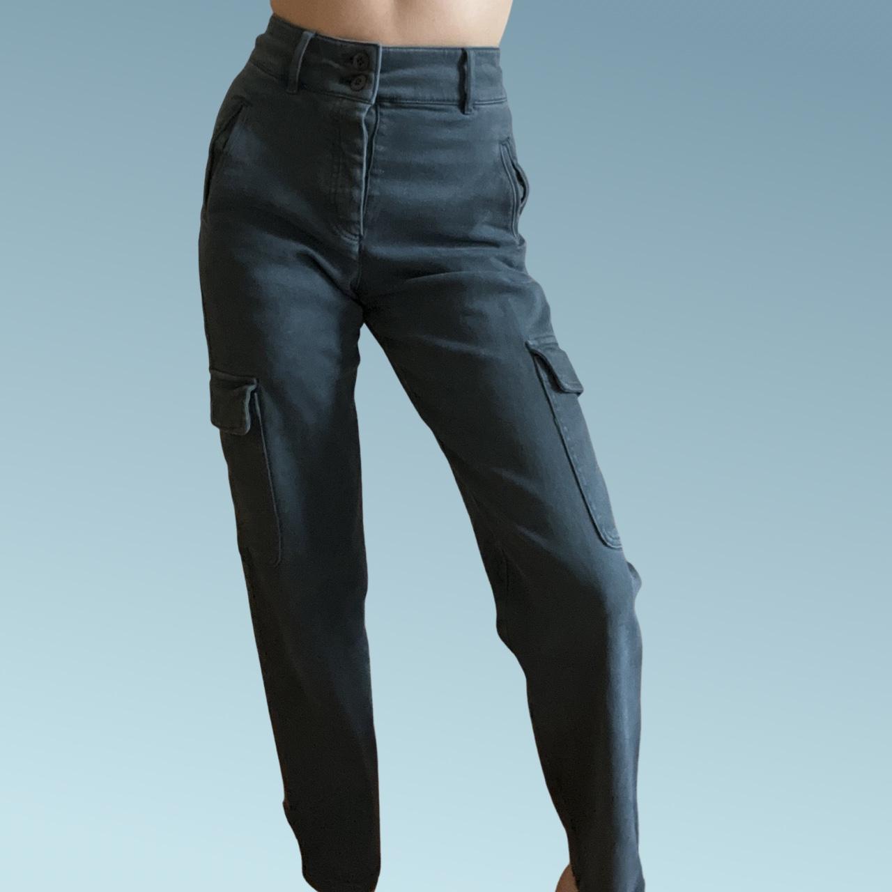 Heartbreak wide leg cargo pants in teal blue | ASOS