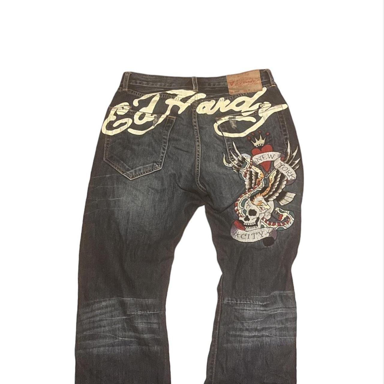 Ed Hardy Vintage Jeans, open to offers - Depop