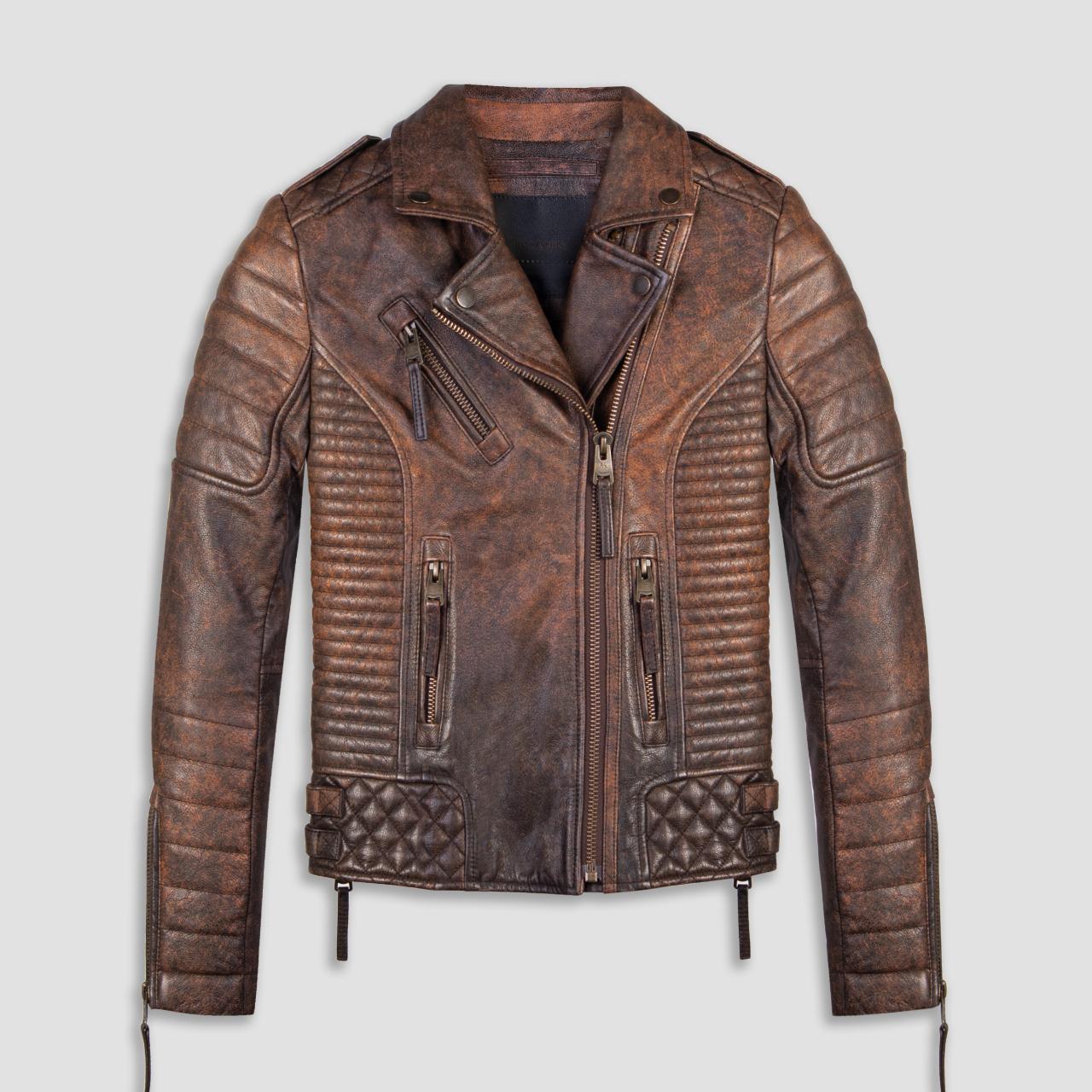 Boda skins leather jacket on sale womens