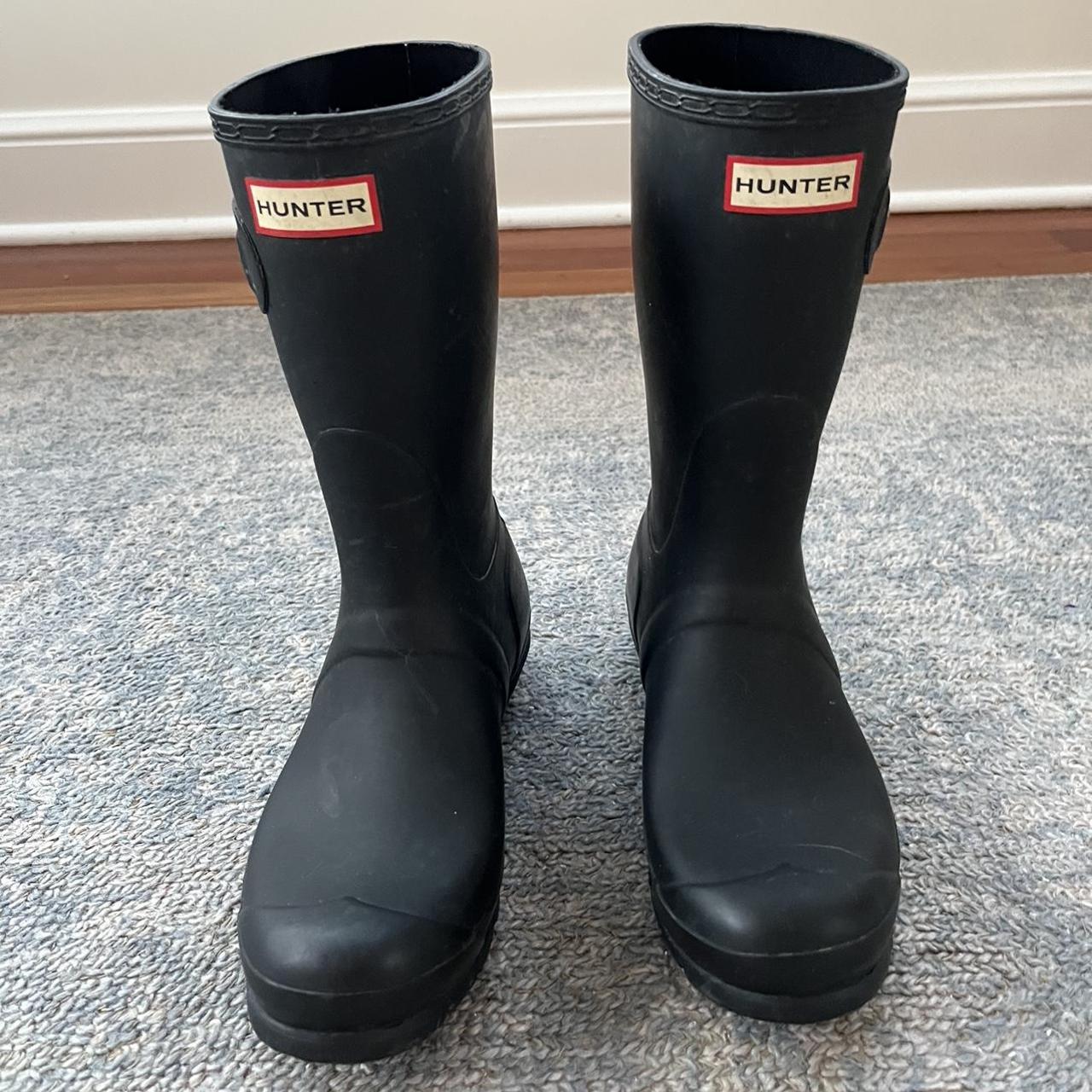 Hunter Women's Black Boots 