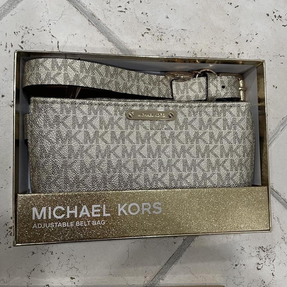 Michael kors discount adjustable belt