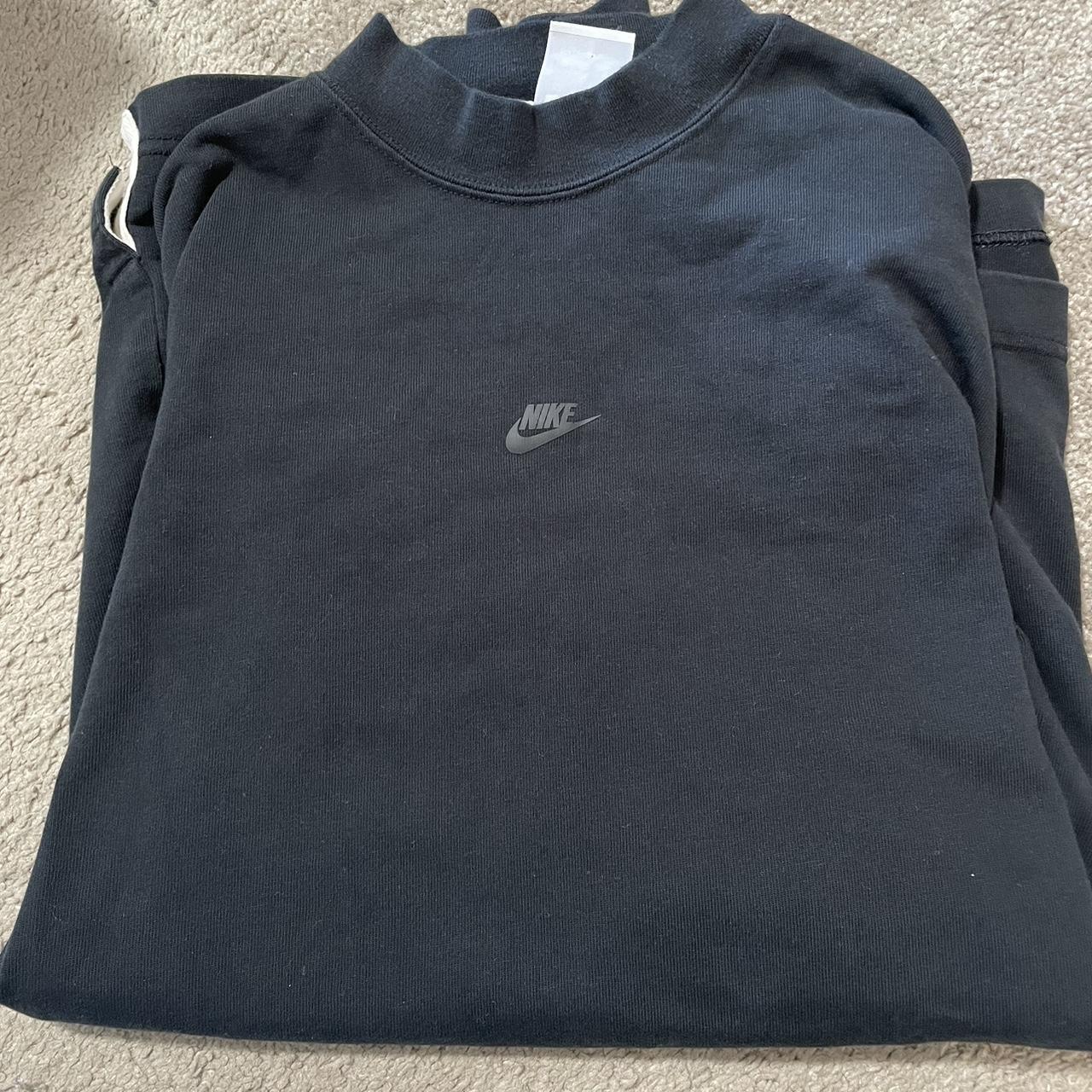 Modern Nike Long-sleeve Polo/with Back Center - Depop