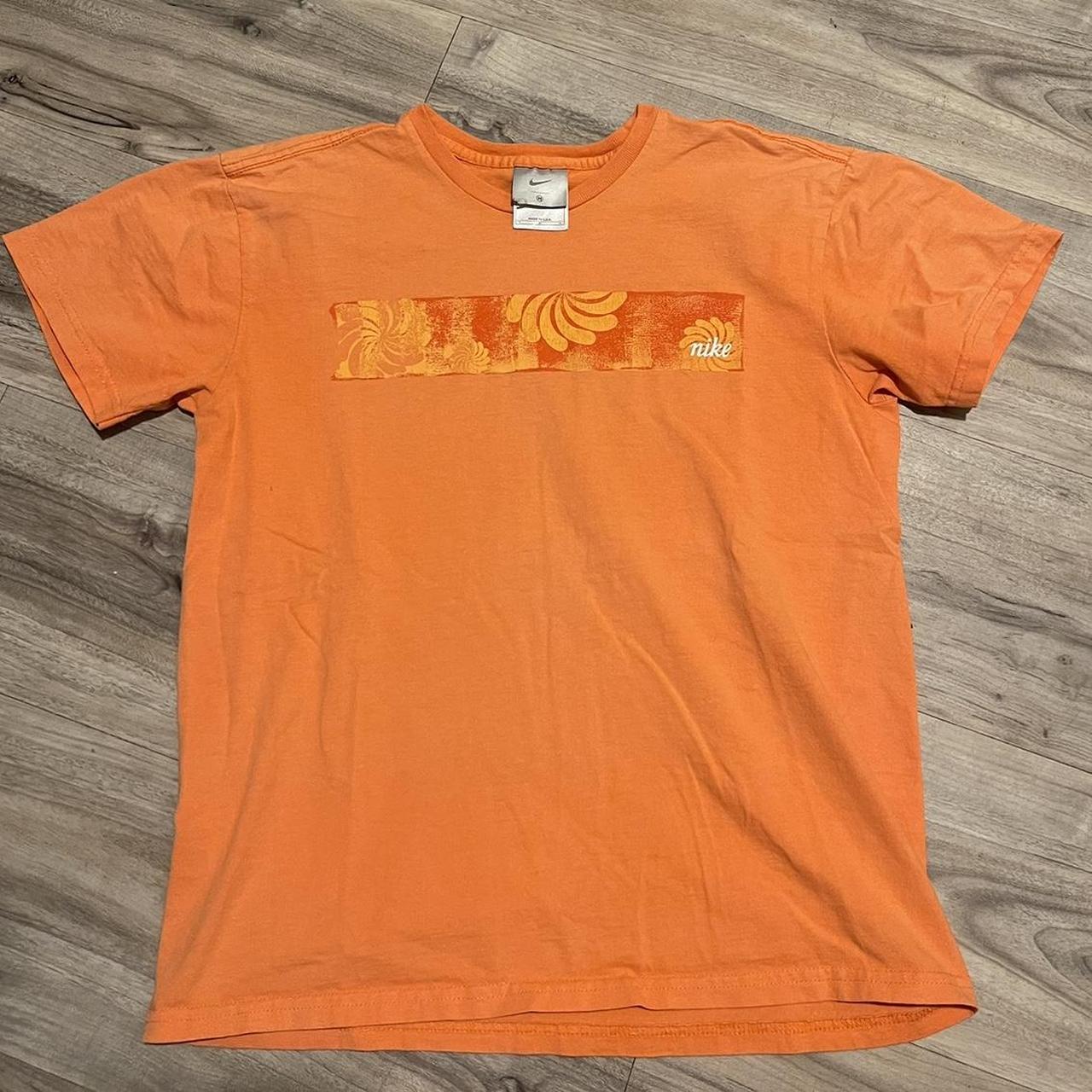 Nike Women's Orange T-shirt | Depop