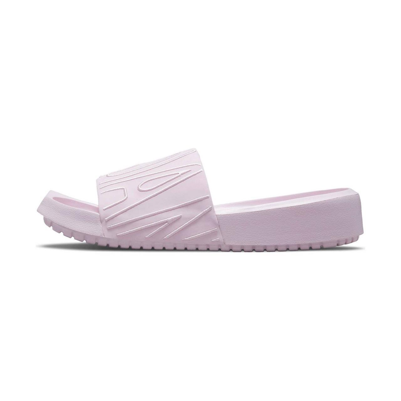 White and pink 2024 jordan sandals