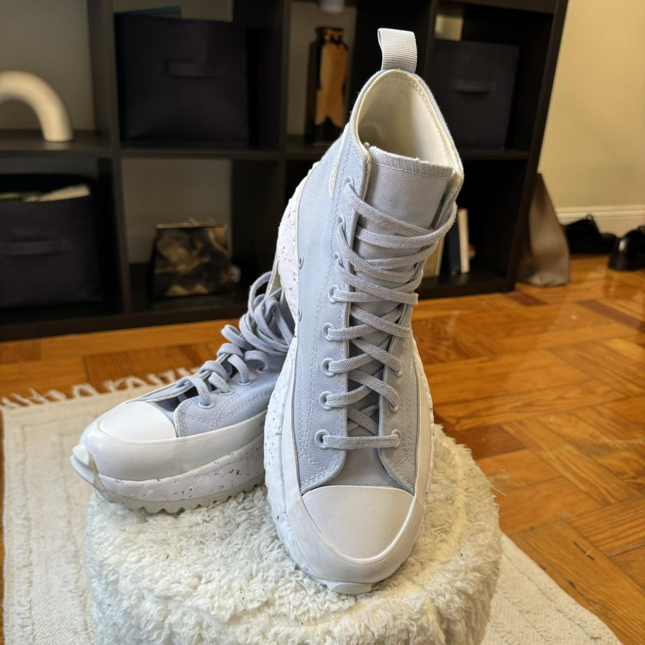 Converse Run Star Hike in baby blue with Depop