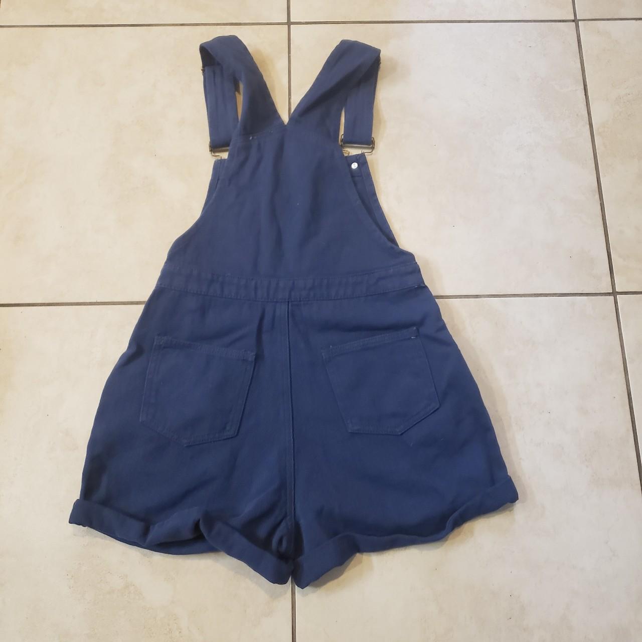 Princess Polly KACEY OVERALLS NAVY used size... Depop